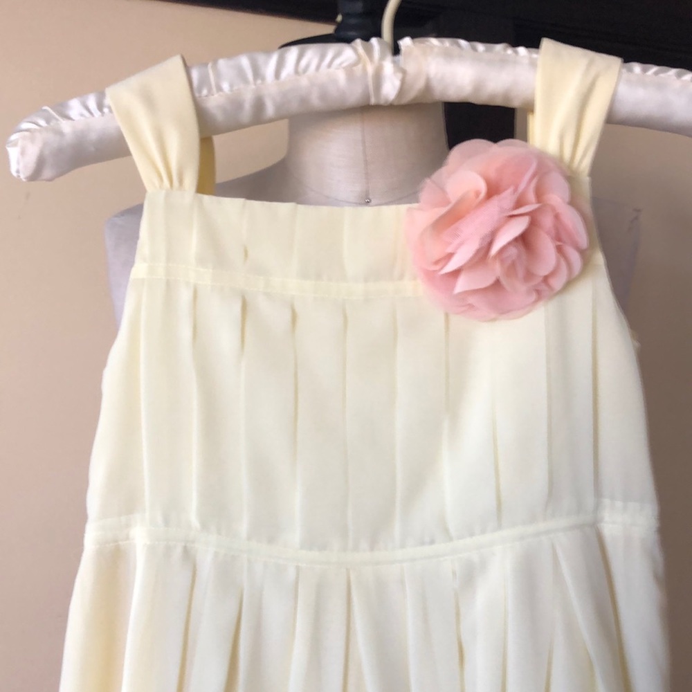 Monsoon lemon party dress - Picture 2 of 8